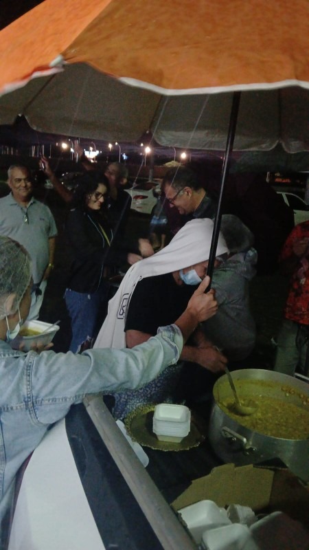 Entrega de sopa